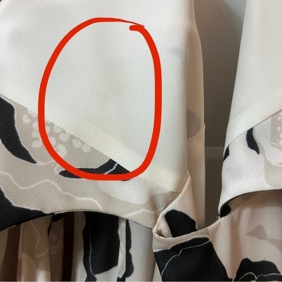 Shona Joy | Flora Tie Front Mini Dress Floral Chiffon Bishop Sleeve Size 2 - Picture 9 of 16